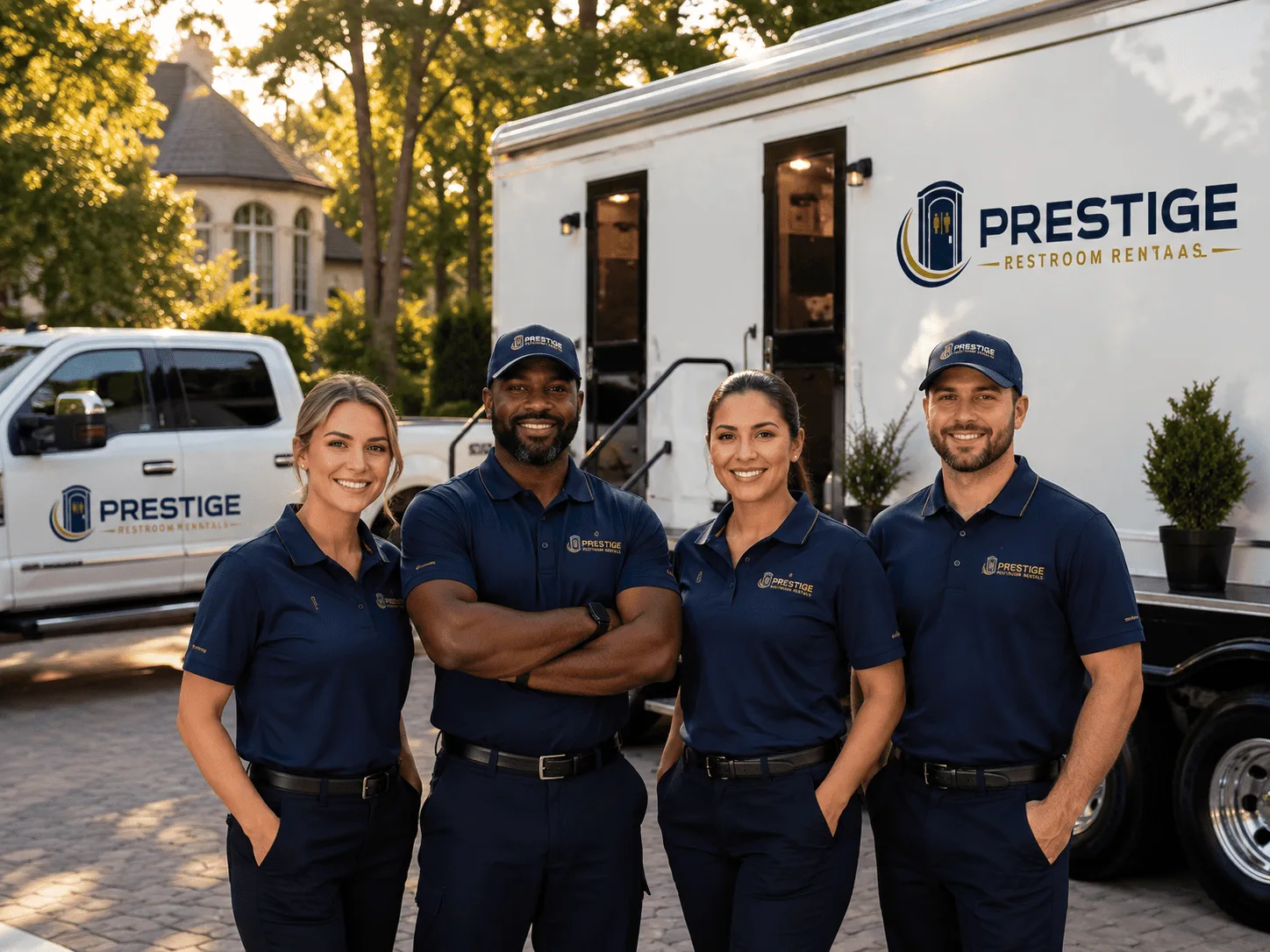 Trusted Luxury Portable Restrooms company in Malone, WI